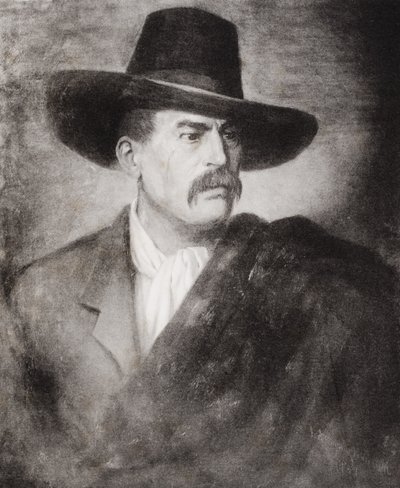 Sir Richard Francis Burton, gemalt von Madame Gutmansthal de Benvenuti, aus 
